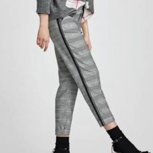 'ZARA' Plaid Trouser